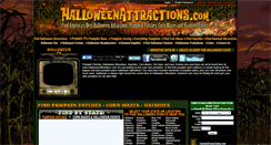 Desktop Screenshot of halloweenattractions.com